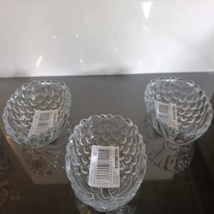 ANANAS stiklinis dubenėlis 230 ml 6 vnt