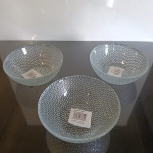 Pixel stiklinis dubenėlis 350 ml 13 cm 6 vnt