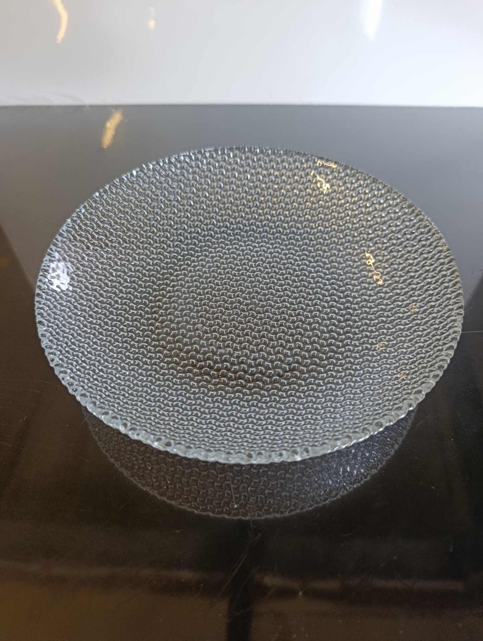 Pixel stiklinė serviravimo lėkštė 27 cm 6 vnt