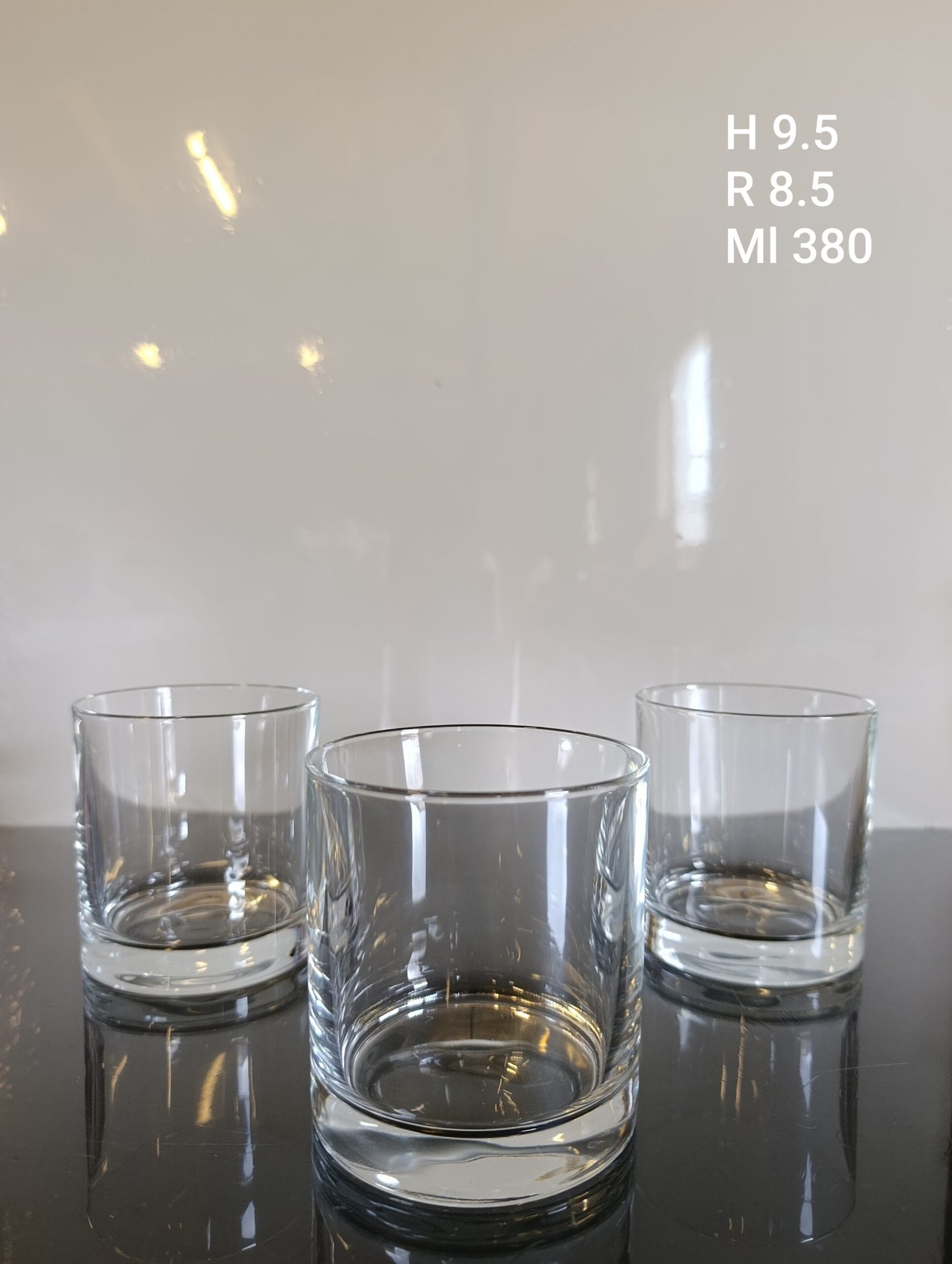 RCR Cristalleria Italiana viskio- vandens taurių rinkinys 6 vnt. 380 ml