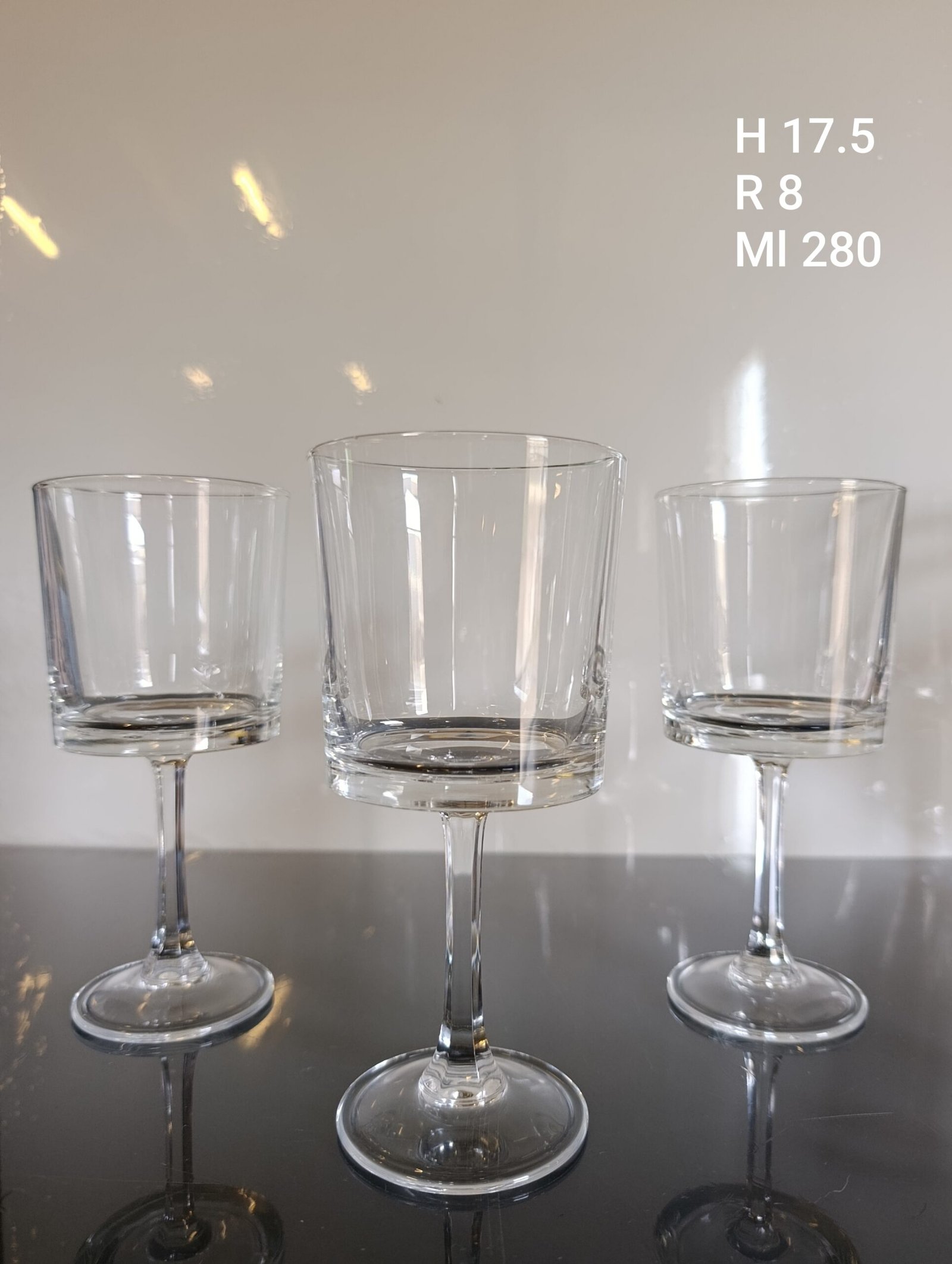RCR Cristalleria Italiana vyno - vandens taurių rinkinys 6 vnt. 280 ml